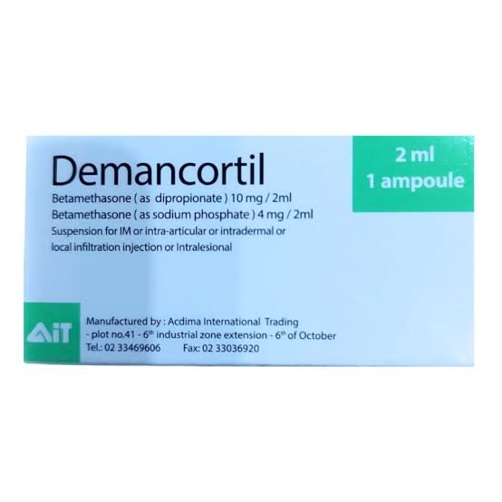 DEMANCORTIL 2 ML 1 AMP