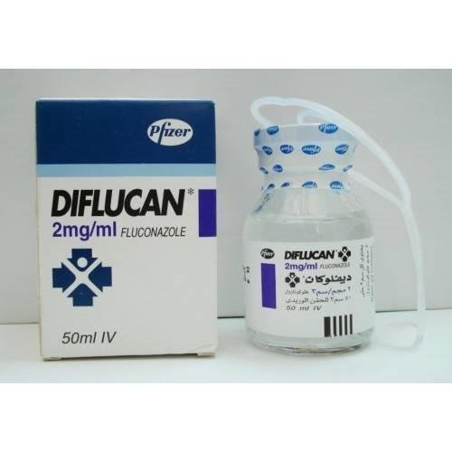 DIFLUCAN 2 MG / ML I.V 1 VIAL 50 ML