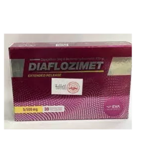 DIAFLOZIMET 5/500 MG 30 TAB