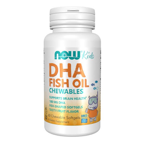 DHA 100 MG KIDS 60 CHEWABLE NOW شركة