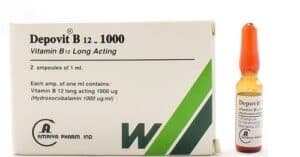DEPOVIT B12 1000 MG 3 AMP
