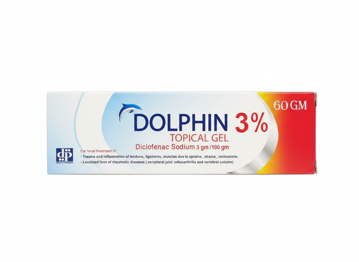 DOLPHIN 3% GEL 60 GM