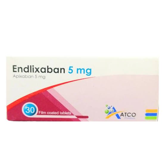 ENDLIXABAN 5 MG 30 TAB