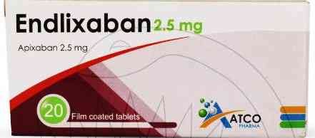 ENDLIXABAN 2.5 MG 30 TAB