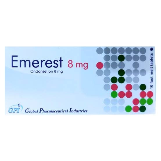 EMEREST 8 MG 10 TAB
