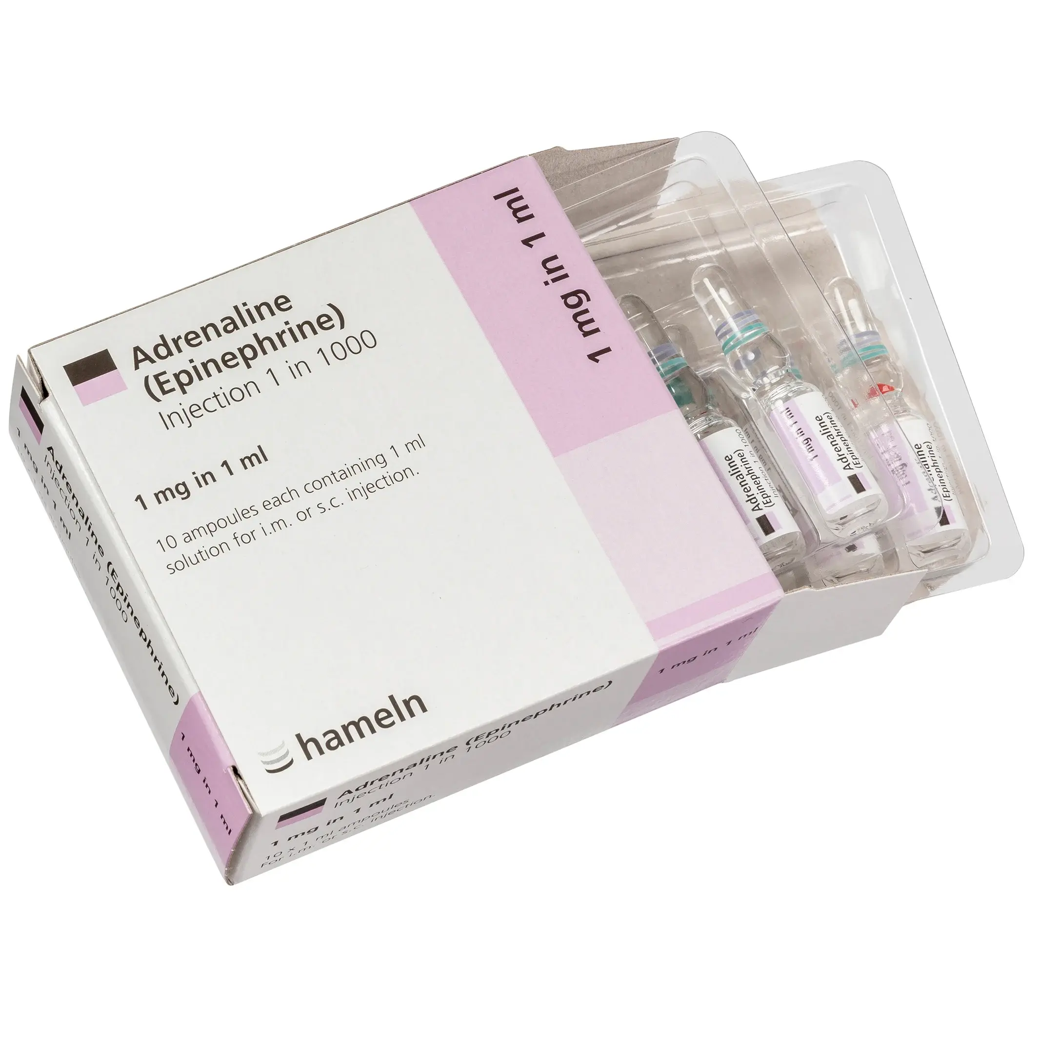 EPINEPHRINE 1MG 1/ML100 AMP