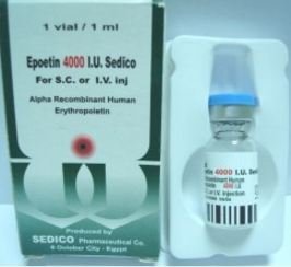 EPOETIN 4000 1 VIAL 1 ML س.ج