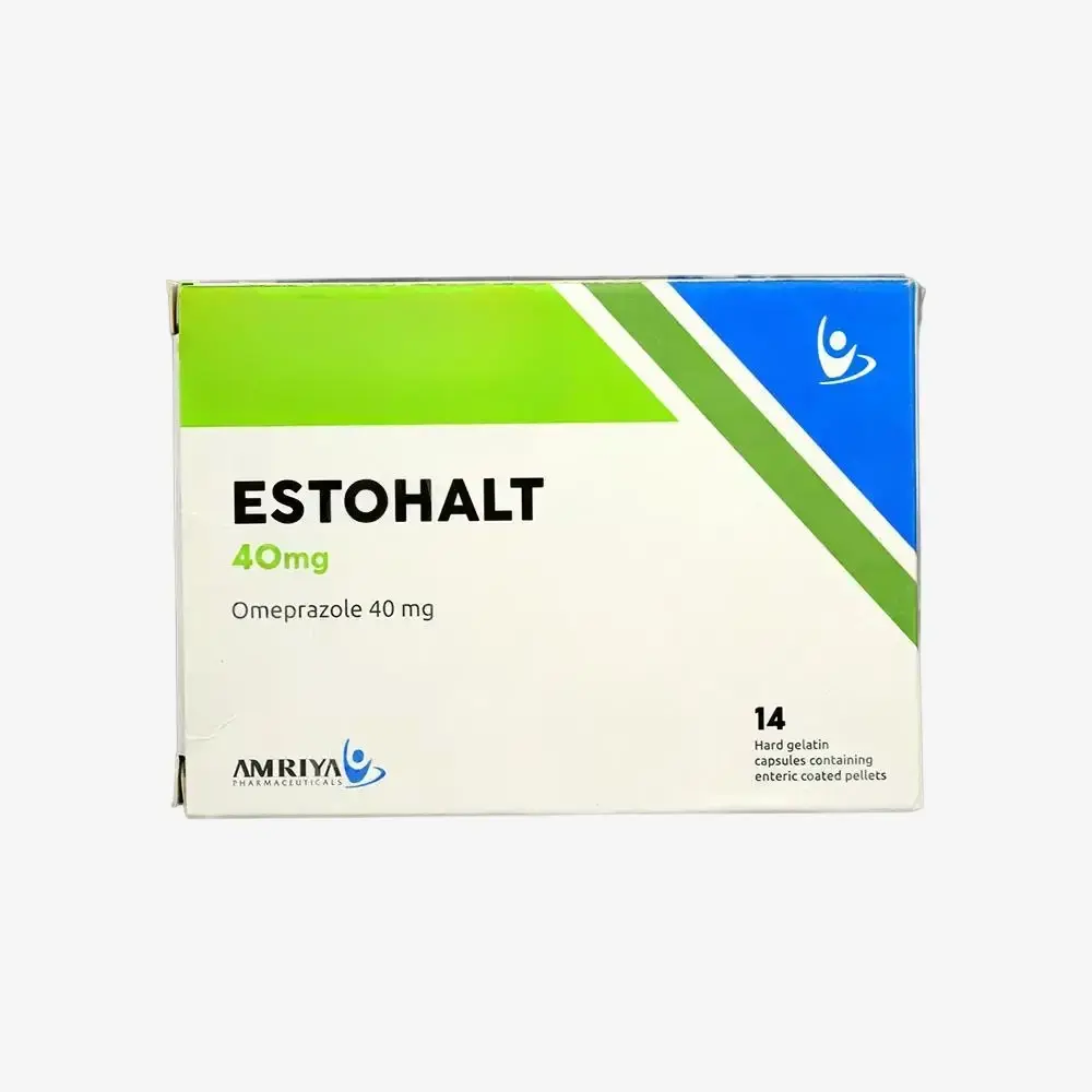 ESTOHALT 40 MG 14 CAP س.ج