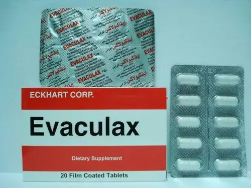 EVACULAX 20 CAP