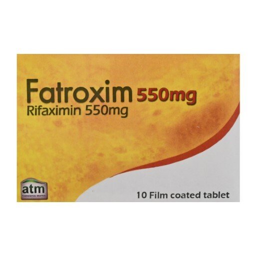 FATROXIM 550 MG 30 TAB