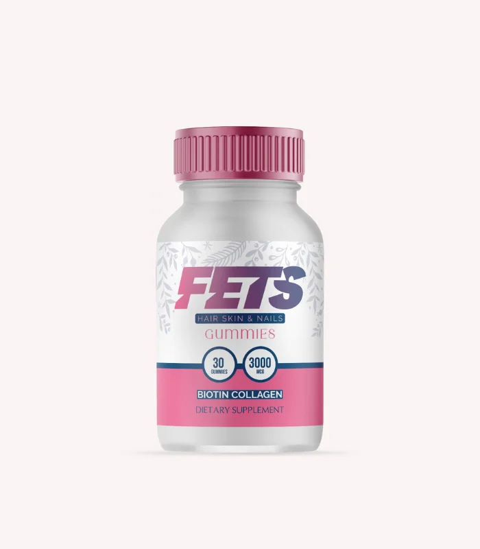 FETS HAIR,NAILS,SKIN 60 GUMMIES