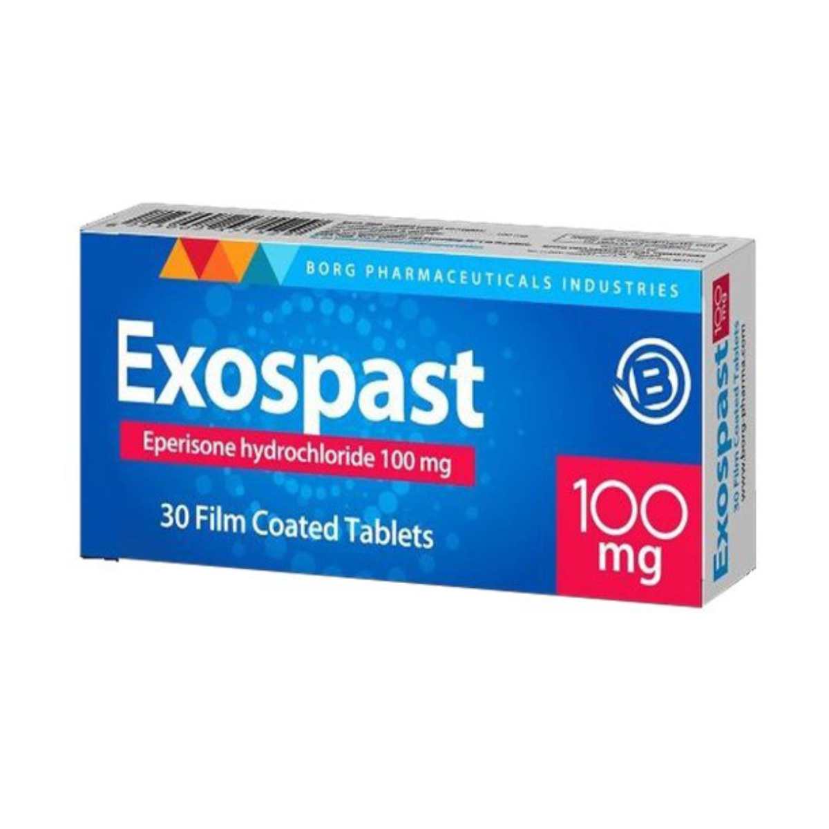 EXOSPAST 100 MG 30 TAB