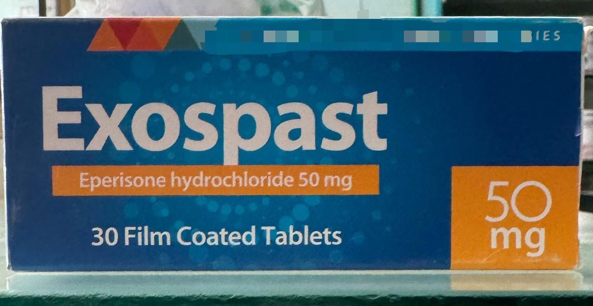 EXOSPAST 50 MG 30 TAB