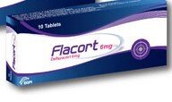 FLACORT 6 MG 20 TAB