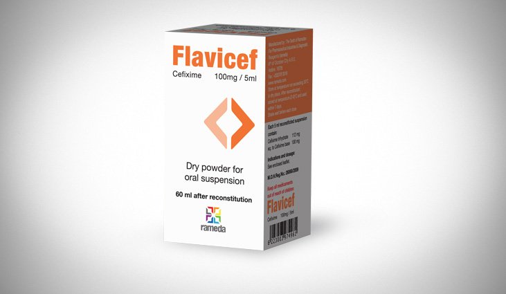 FLAVICEF 100 MG / 5 ML ORAL SUSPEN 30 ML