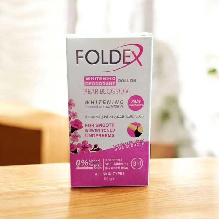 FOLDEX ROLL ON PEAR BLOSSOM 60 GM