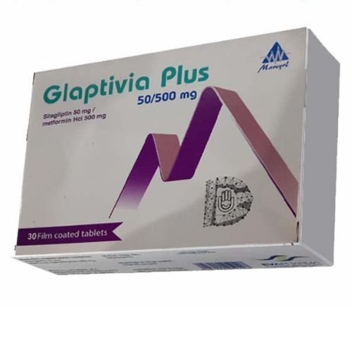 GLAPTIVIA PLUS 50/500 MG 30 TAB