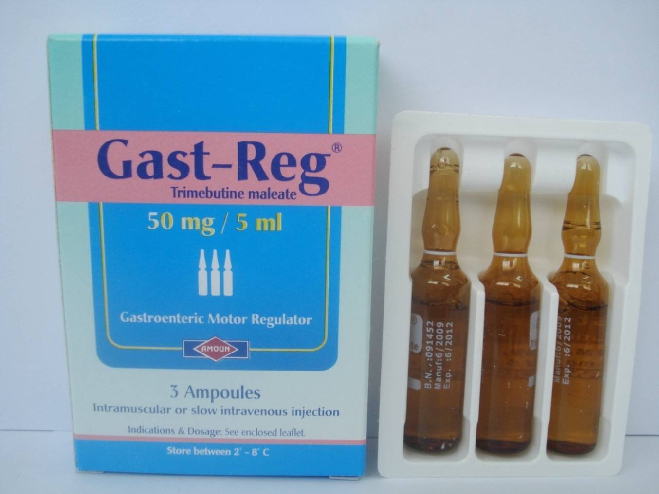 GAST - REG 50 GM 5 ML 3 AMP س.ج