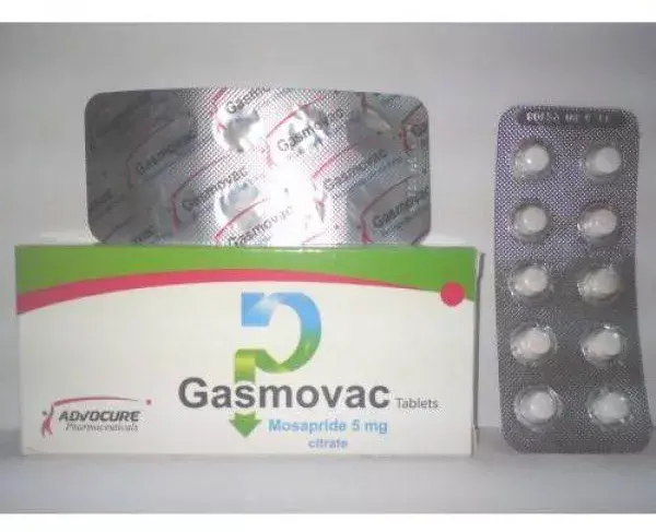 GASMOVAC 5 MG 30 TAB