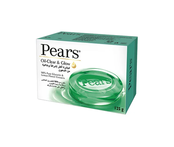 PEARS. OIL CLEAR SOAP 125GM اخضر