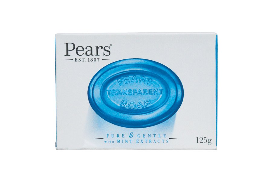 PEARS.WITH MINT EXTRACT SOAP 125GM ازرق