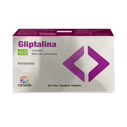 GLIPTALINA 2.5 / 500 MG 30 TAB
