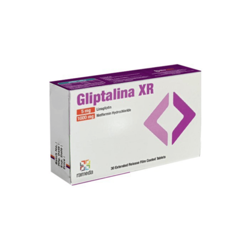GLIPTALINA XR 5 / 1000 MG 30 TAB