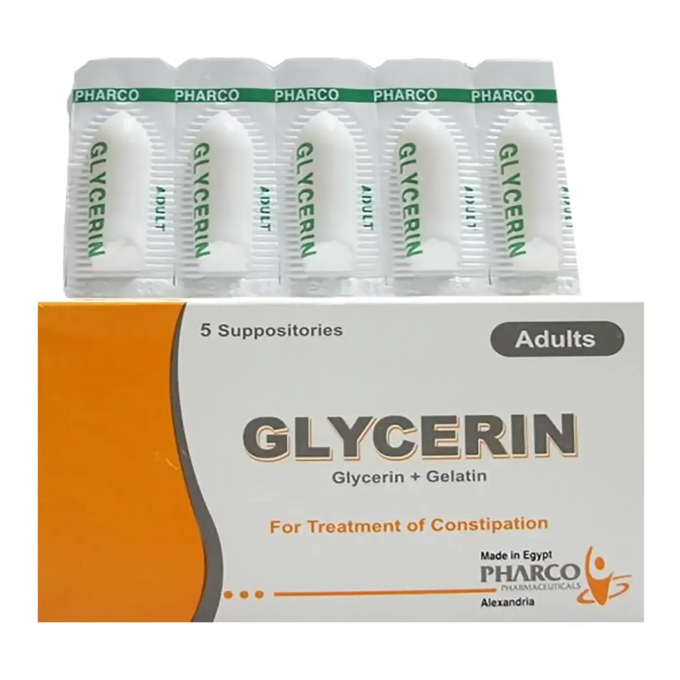GLYCERIN ADULT 5 SUPP س.ج