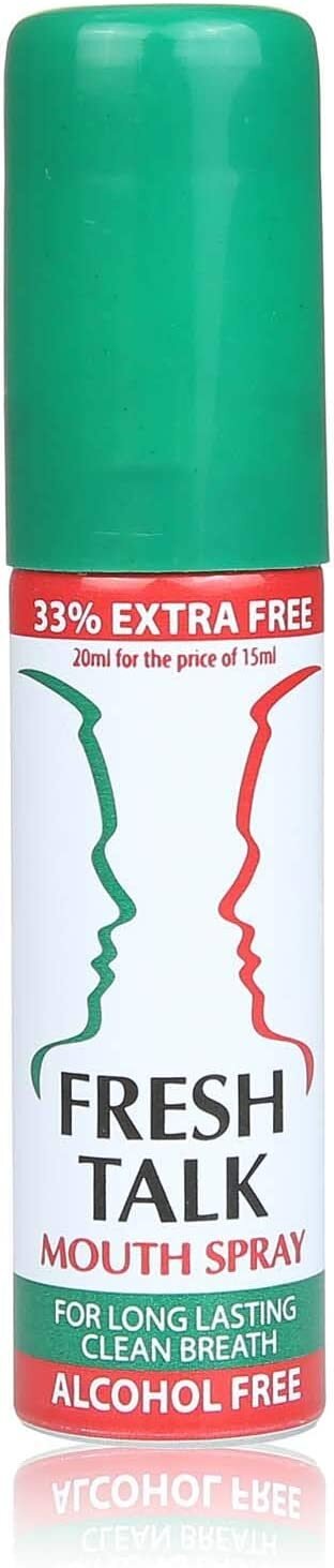 FRESH TALK MOUTH SPRAY ALCOHOL FREE 20ML