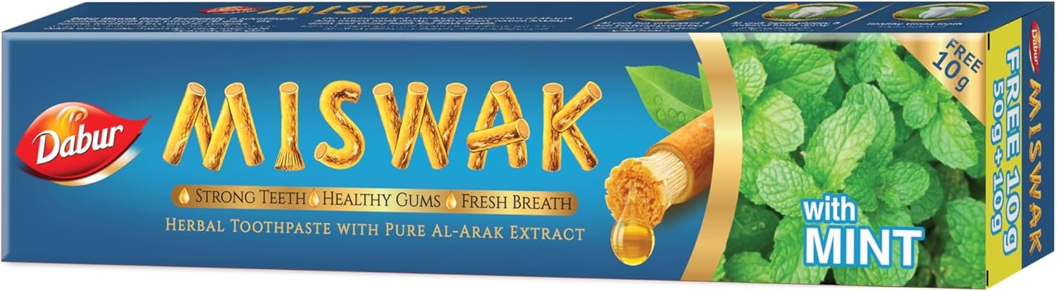 MISWAK MINT 50+10 ML