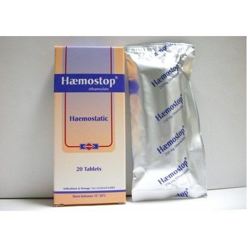 HAEMOSTOP 500 MG 20 TAB