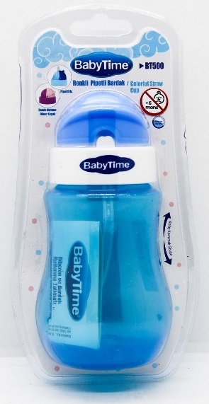 BABYTIME (500) STRAW CUP