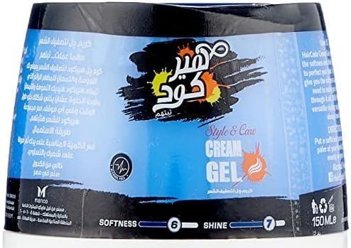 HAIR CODE CREAM GEL 80ML ازرق