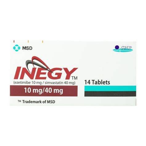 INEGY 10/40 MG 14 TAB س ج