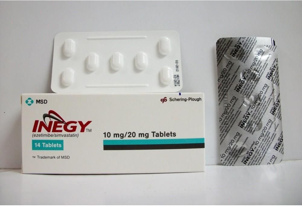 INEGY 10 / 20 MG 14 TAB س.ج