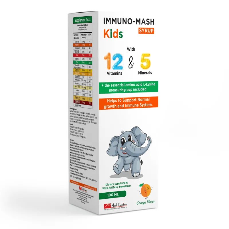 IMMUNO-MASH KIDS SYRUP 100 ML