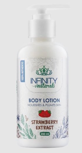 INFINTY BODY LOTION STRAWBERRY 250 ML
