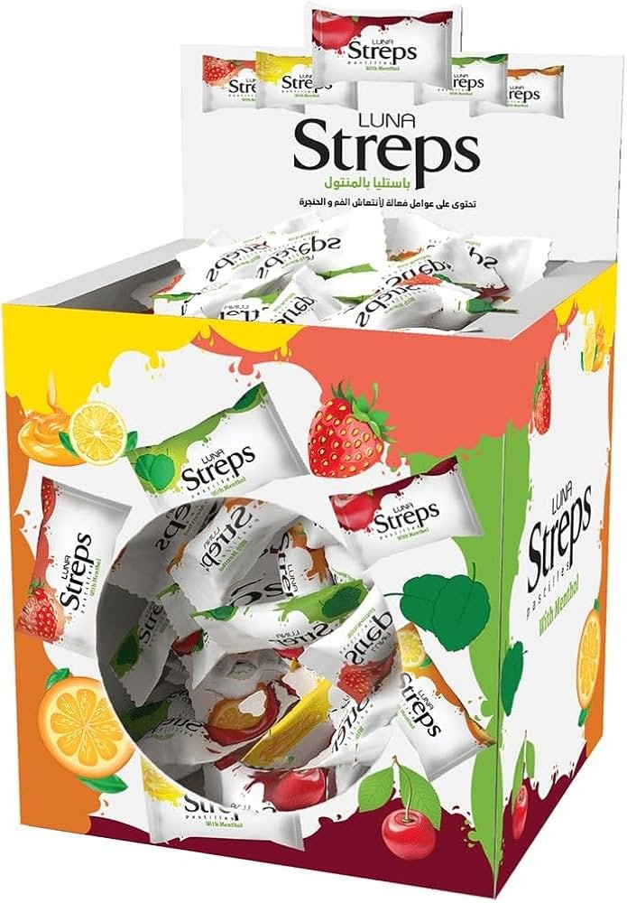 LUNA STREPS PASTILLES 300 PCS