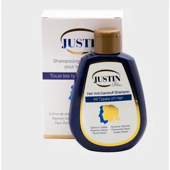 JUSTIN BLUE SHAMPOO 80 ML