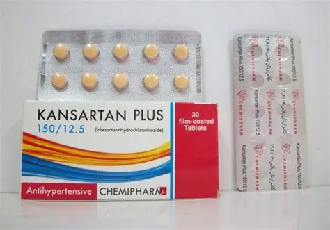 KANSARTAN PLUS 150/12.5 MG 30 TAB س.ج