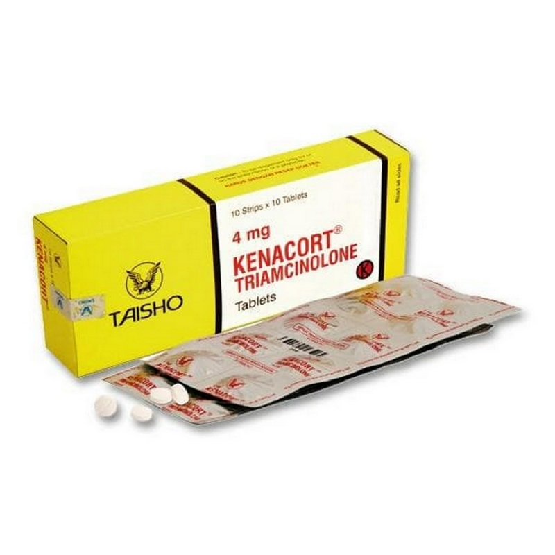 KENACORT 4 MG 10 TAB X10 STRIPS