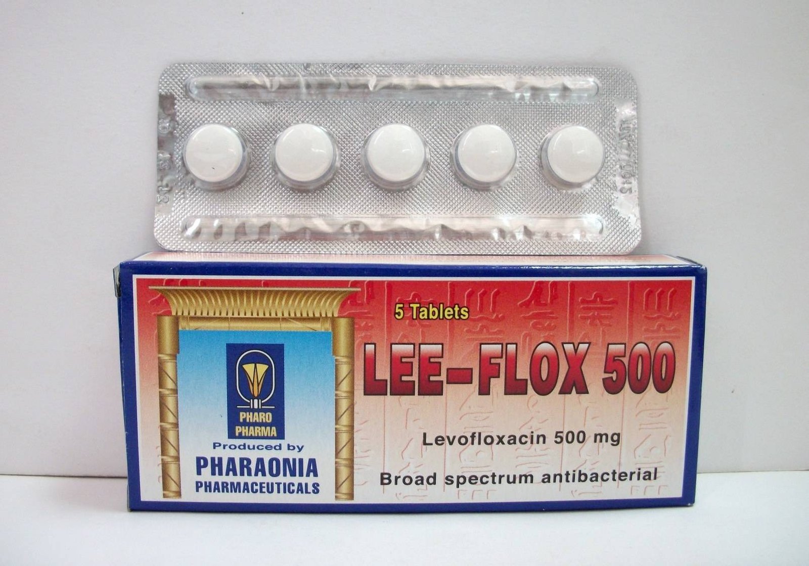LEE-FLOX 500 MG 5 TAB س.ج