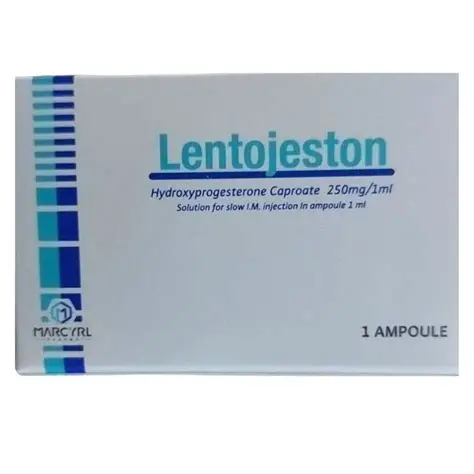LENTOJESTON 250 MG 1 AMP
