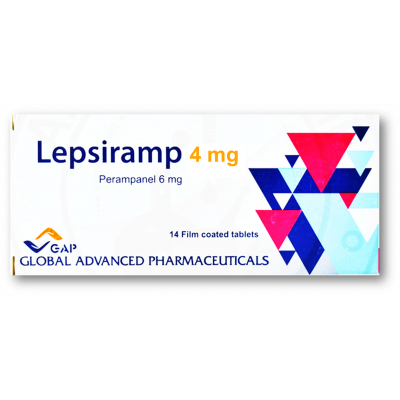 LEPSIRAMP 4 MG 14 TAB