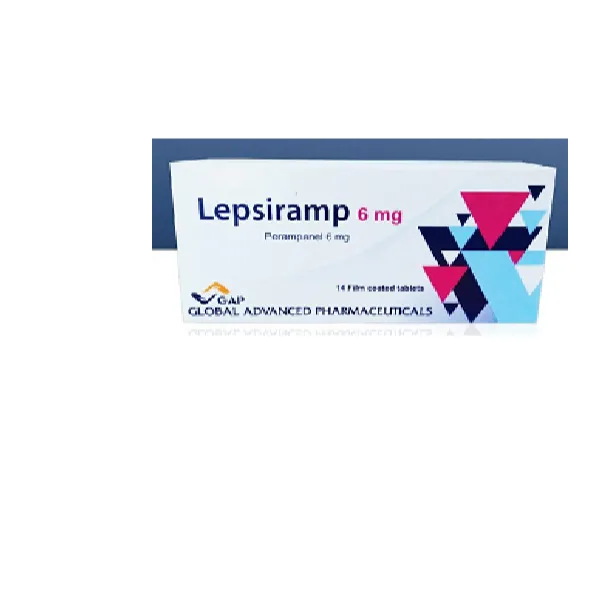 LEPSIRAMP 6 MG 14 TAB