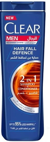 CLEAR SHAMPOO(HAIRFALL DEFENSE)MEN 190ML