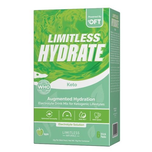 LIMITLESS HYDRATE KETO 6 STICK PACKS