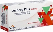 LEZBERG PLUS 40/12.5 MG 30 TAB س.ج