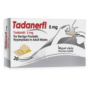 TADANERFI 5 MG 20 ORAL DISSOLVABLE
