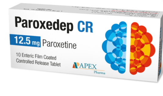 PAROXEDEP CR 12.5 MG 30 TAB